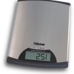 Tristar KW-2435 – Báscula de cocina con panel de control digital